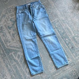 Madewell mom jeans Perfect Vintage Jean in Fitzgerald Wash